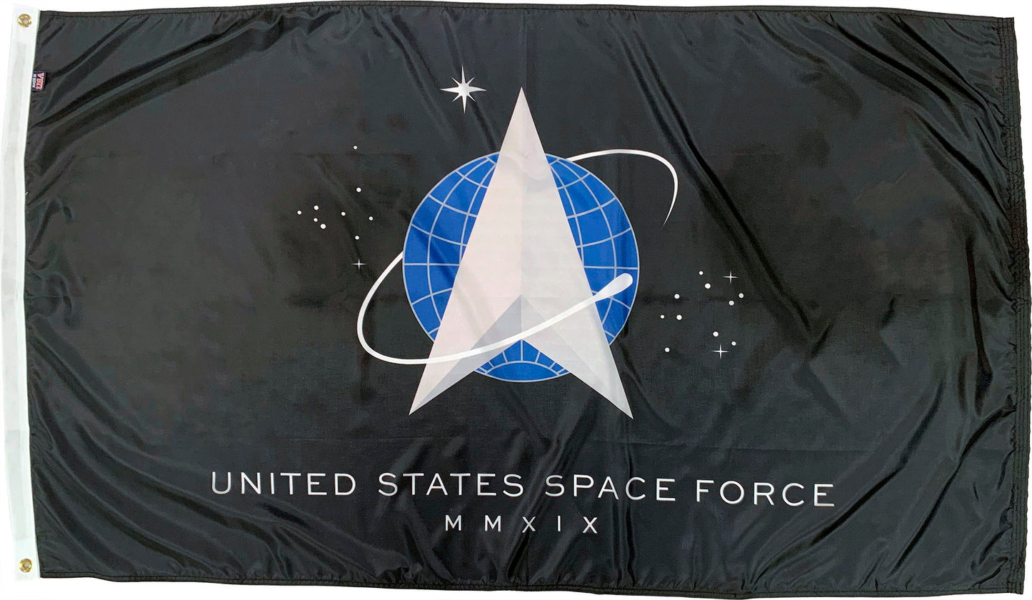 4'x6' Nylon U.S. Space Force Flag-Flagsource Southeast in Woodstock, GA