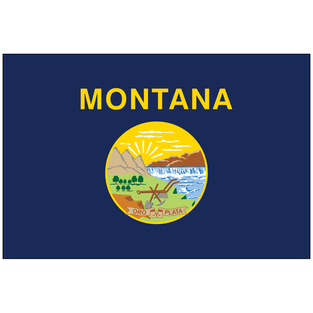Nylon-Montana-State-Flag-Flagsource-Southeast-Woodstock-Ga