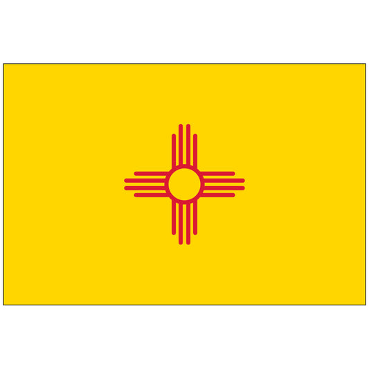 Nylon-New-Mexico-State-Flag-Flagsource-Southeast-Woodstock-Ga