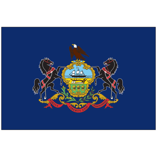 Nylon-Pennsylvania-State-Flag-Flagsource-Southeast-Woodstock-Ga