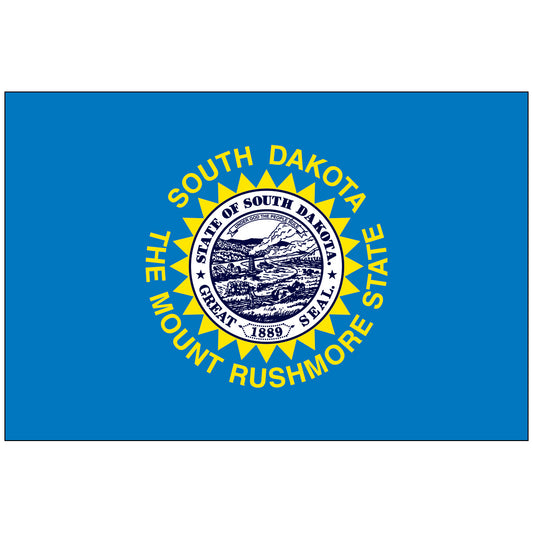 Nylon-South-Dakota-State-Flag-Flagsource-Southeast-Woodstock-Ga