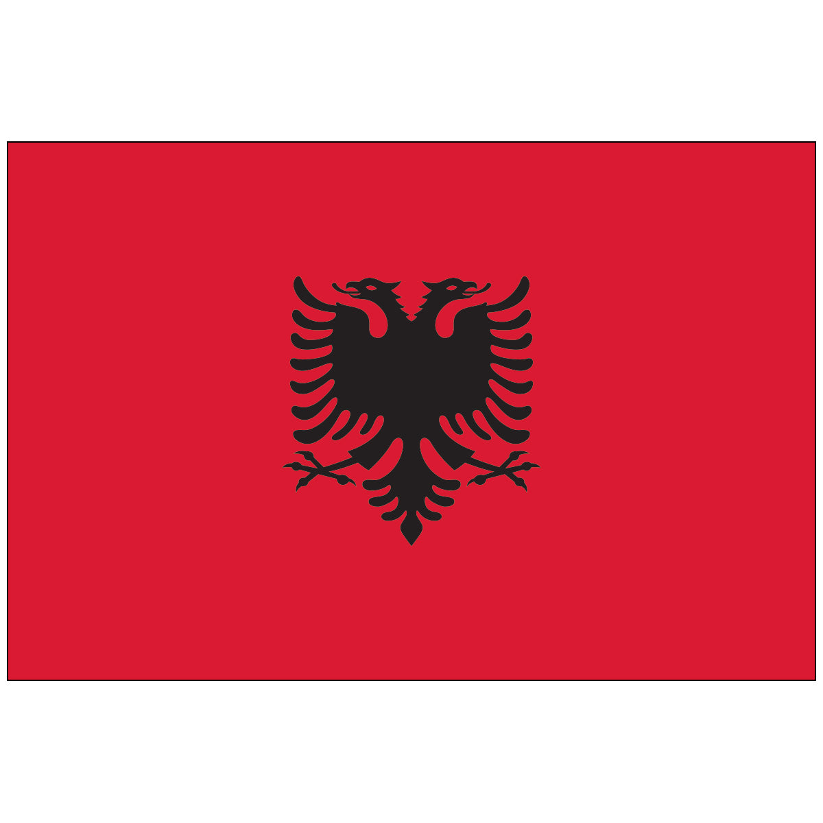 Albania-Flag-National-Flags-International-Flags-Country Flags-Flagsource Southeast-Woodstock-GA