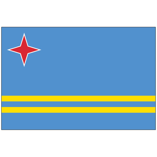 Aruba-Flag-National-Flags-International-Flags-Country Flags-Flagsource Southeast-Woodstock-GA