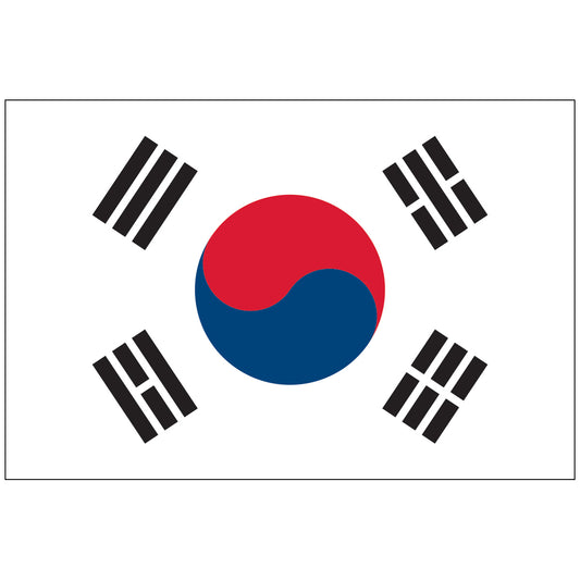 South-Korea-Flag-National-Flags-International-Flags-Country Flags-Flagsource Southeast-Woodstock-GA