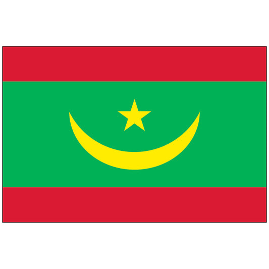 Mauritania-Flag-National-Flags-International-Flags-Country Flags-Flagsource Southeast-Woodstock-GA