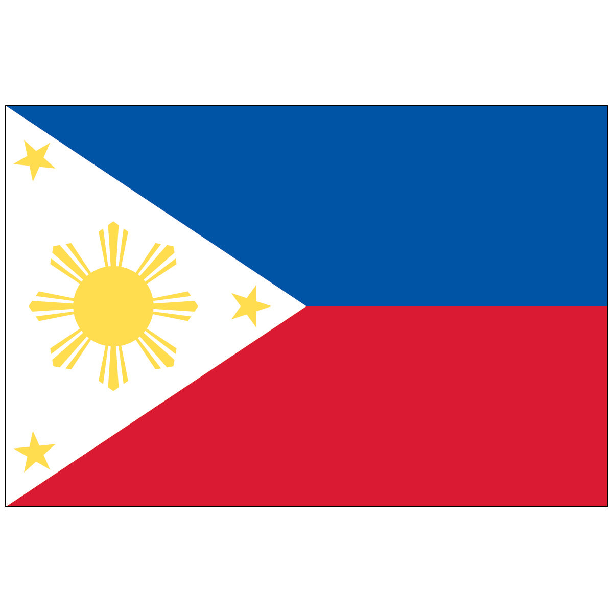 High Quality Philippines Flag Durable Outdoor Nylon Flagsource