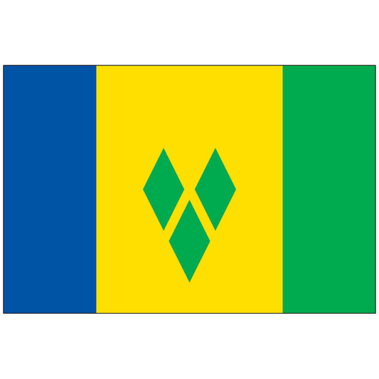 Saint-Vincent-and-the-Grenadines-Flag-National-Flags-International-Flags-Country Flags-Flagsource Southeast-Woodstock-GA