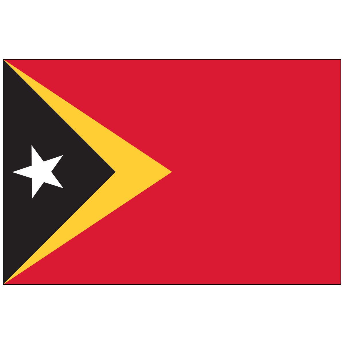 East-Timor-Flag-National-Flags-International-Flags-Country Flags-Flagsource Southeast-Woodstock-GA