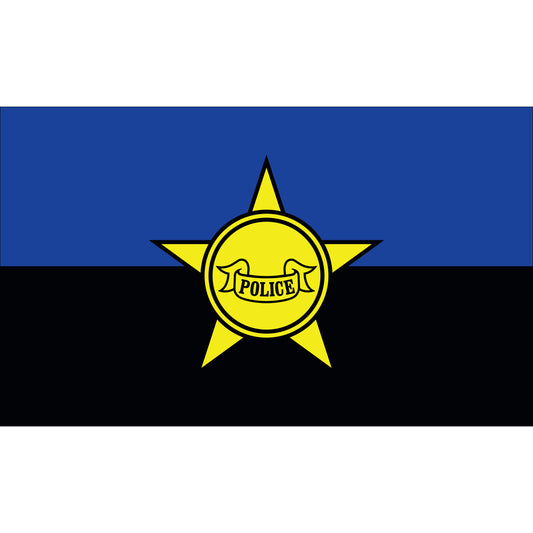 Police-Remembrance-Flag-Police-Flag-Police-Department-Flag-Flagsource-Southeast-Woodstock,GA
