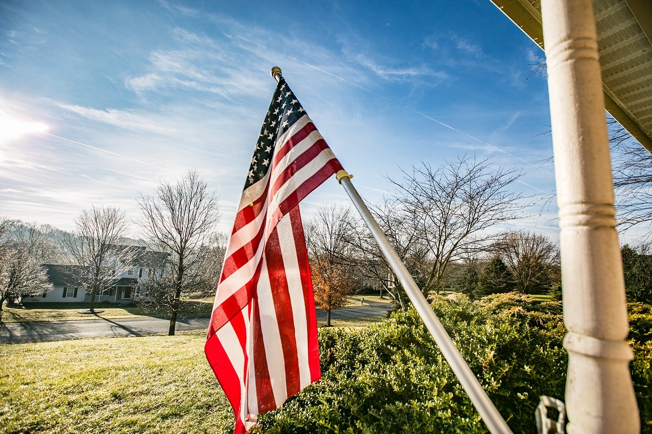 Flagpole-Kit-Home-American Flag-Porch-Flagsource Southeast-Woodstock, Ga