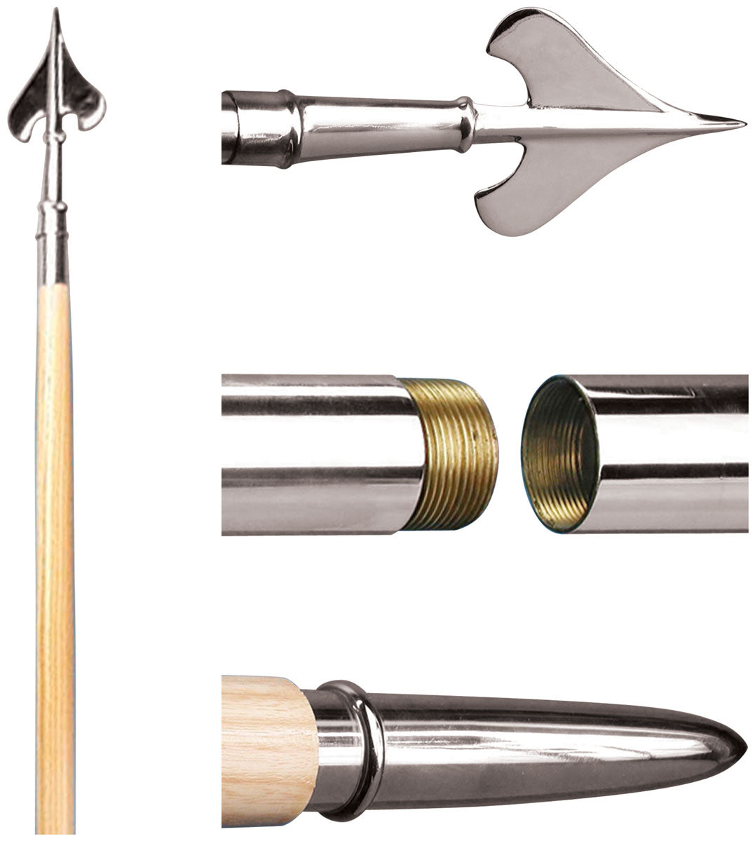 Silver Guidon Flagpole Set-Flagsource Southeast in Woodstock, Georgia