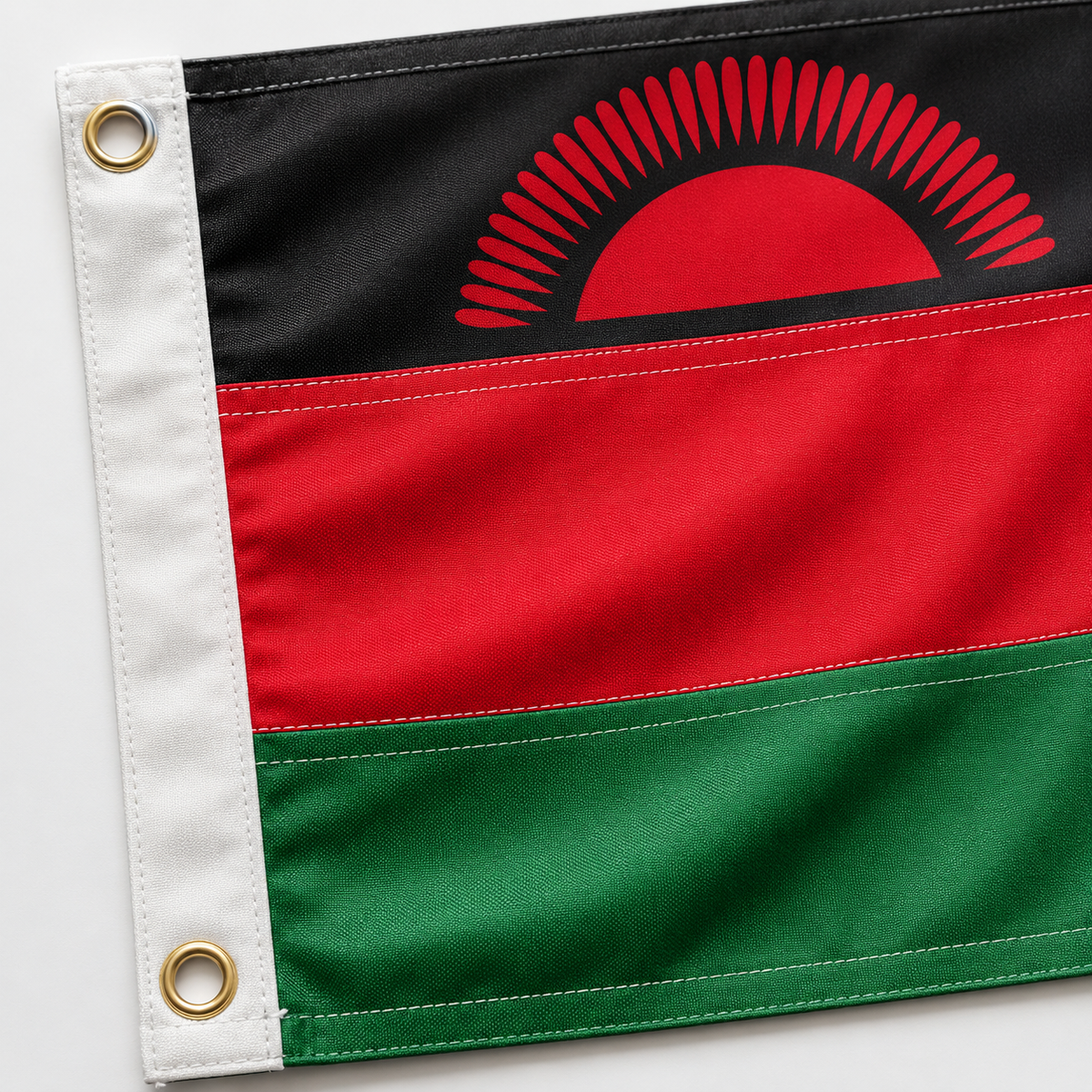 Malawi Flag 2'x3' to 5'x8' Nylon