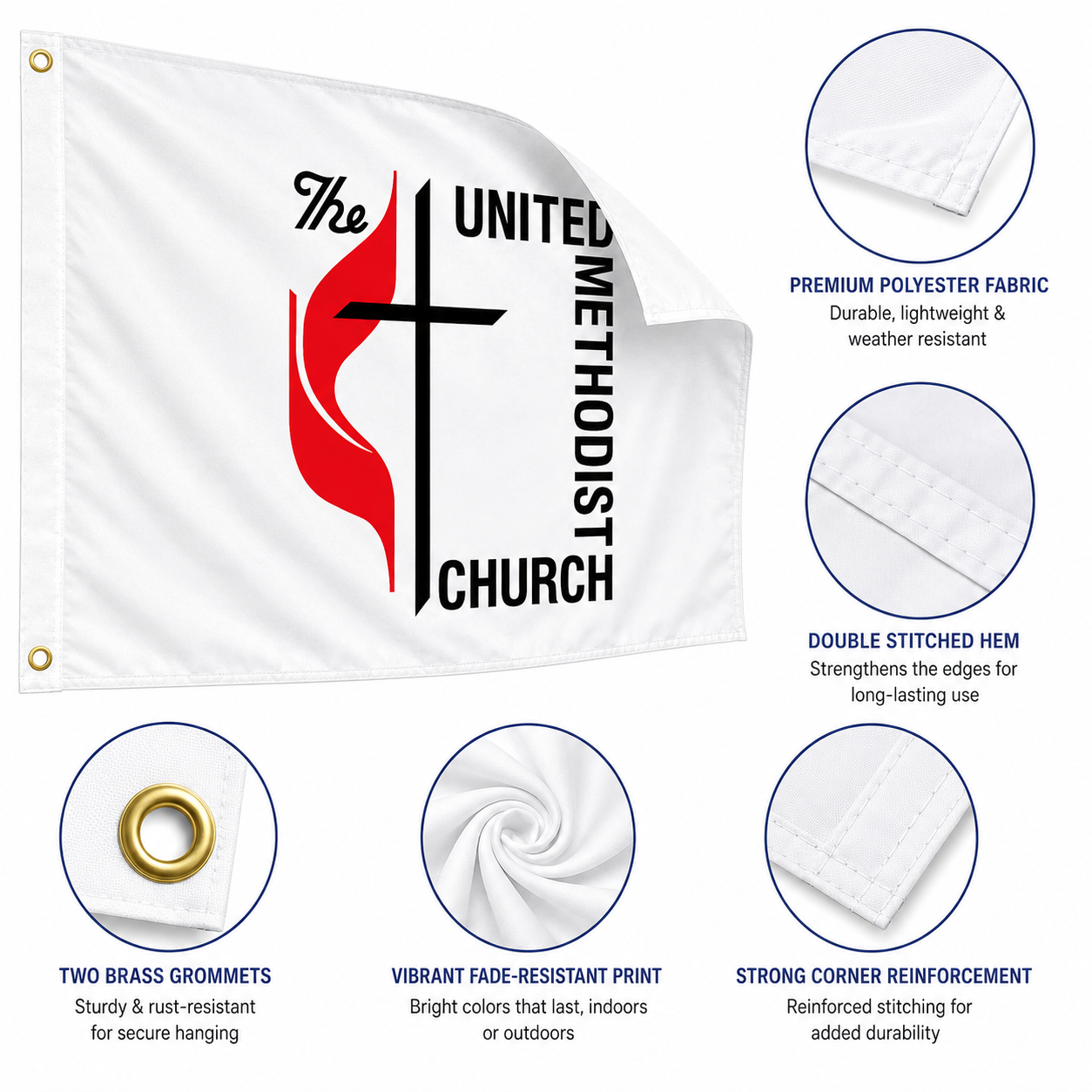 United Methodist Flag