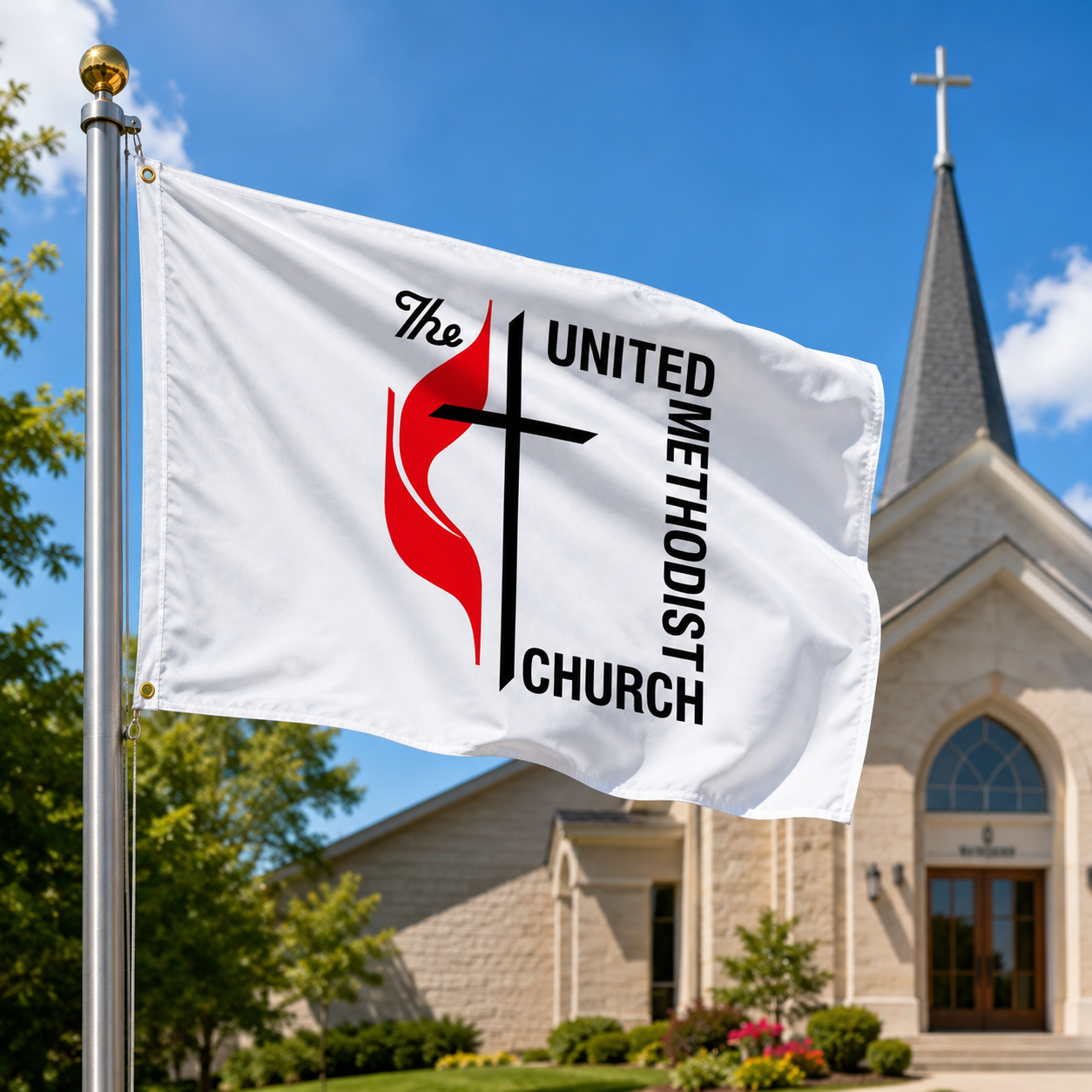 United Methodist Flag