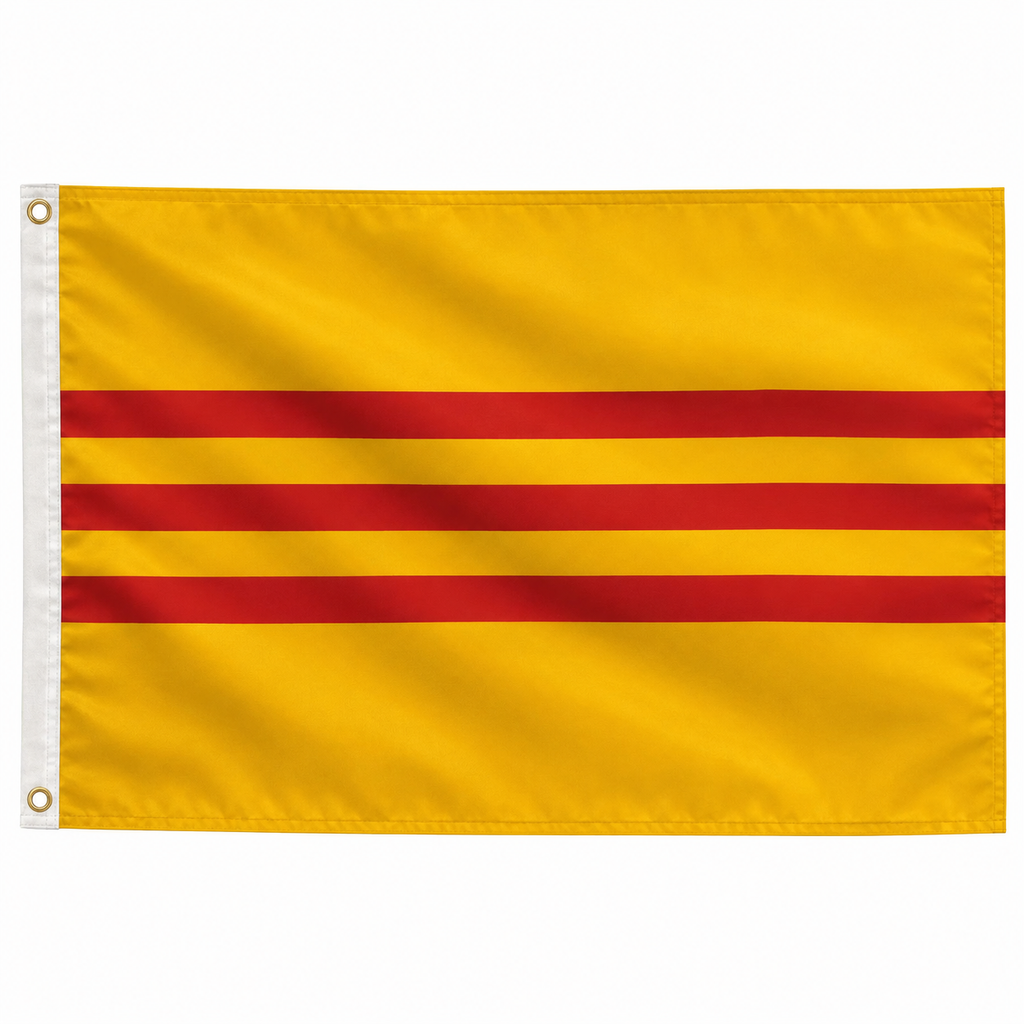 South Vietnam Flag 2'x3' to 5'x8' Nylon