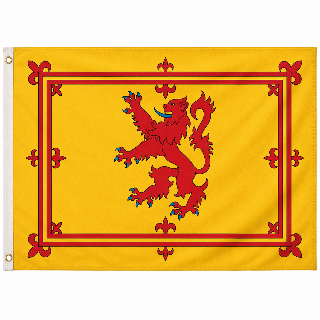 Scottish Rampant Lion Flag 2'x3' to 5'x8' Nylon