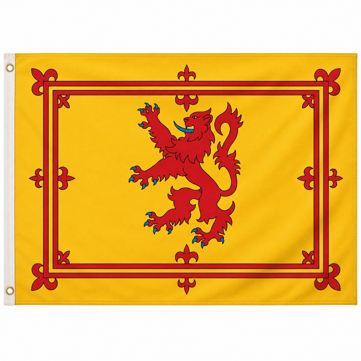 Scottish Rampant Lion Flag 2'x3' to 5'x8' Nylon