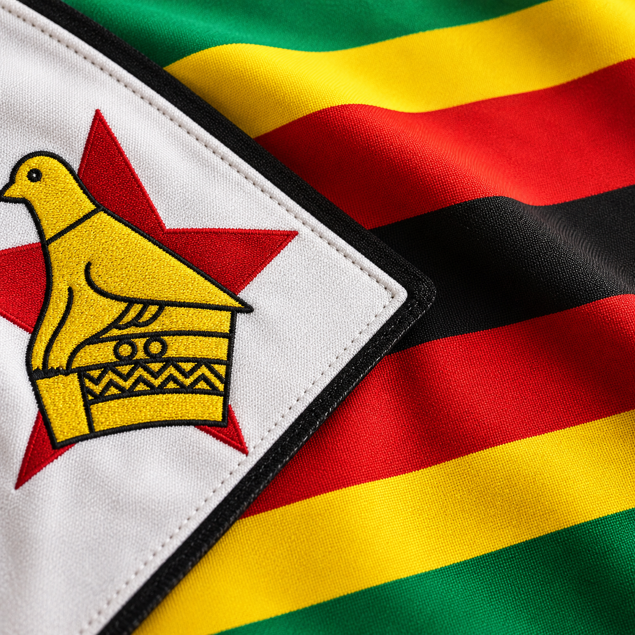 Zimbabwe Flag 2'x3' to 5'x8' Nylon