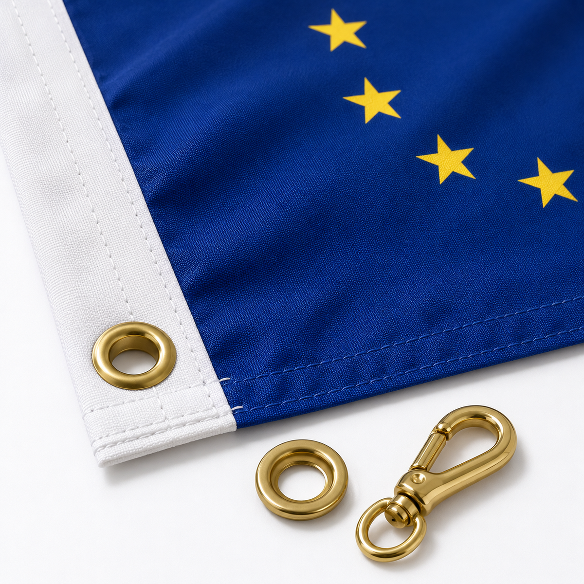 European Union Flag 2'x3' to 5'x8' Nylon
