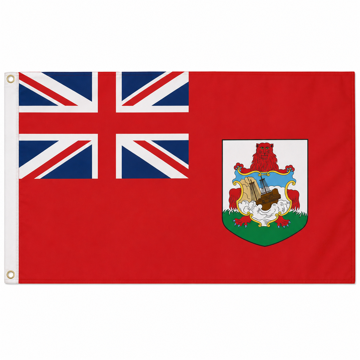 Bermuda Flag 2'x3' to 5'x8' Nylon