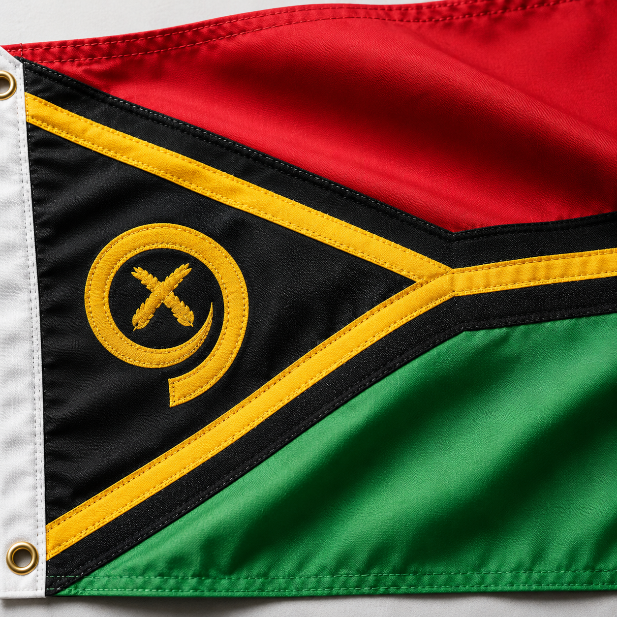 Vanuatu Flag 2'x3' to 5'x8' Nylon