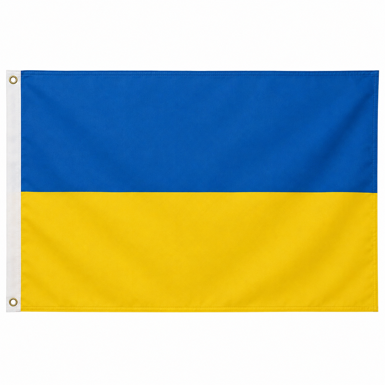 Ukraine Flag 2'x3' to 5'x8' Nylon