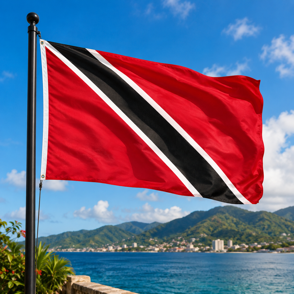 Trinidad Flag 2'x3' to 5'x8'