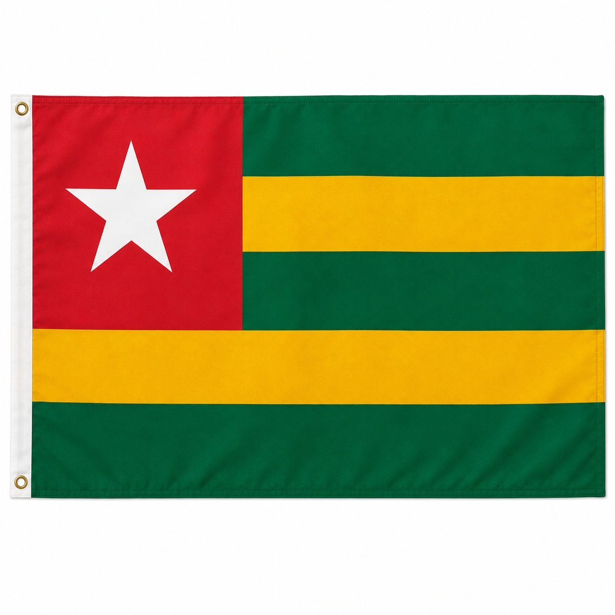 Togo Flag 2'x3' to 5'x8' Nylon