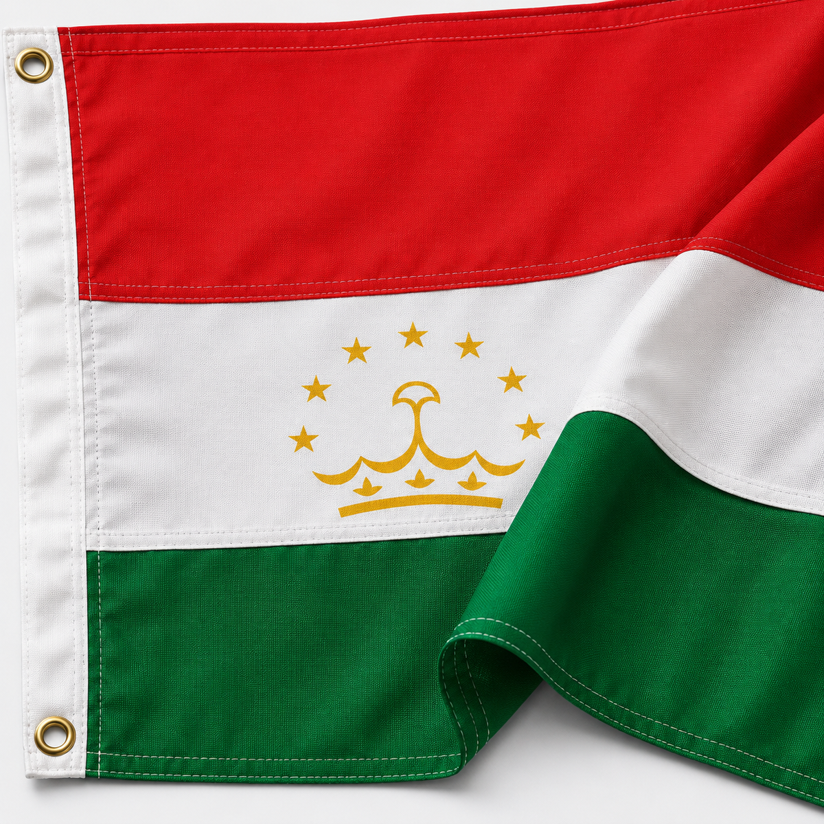 Tajikistan Flag 2'x3' to 5'x8' Nylon