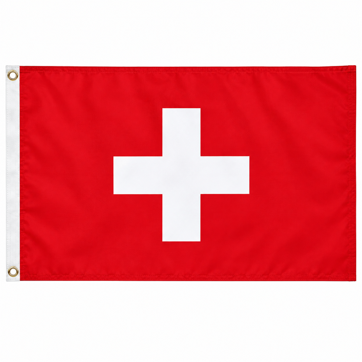 Switzerland Flag 2'x3' to 5'x8' Nylon