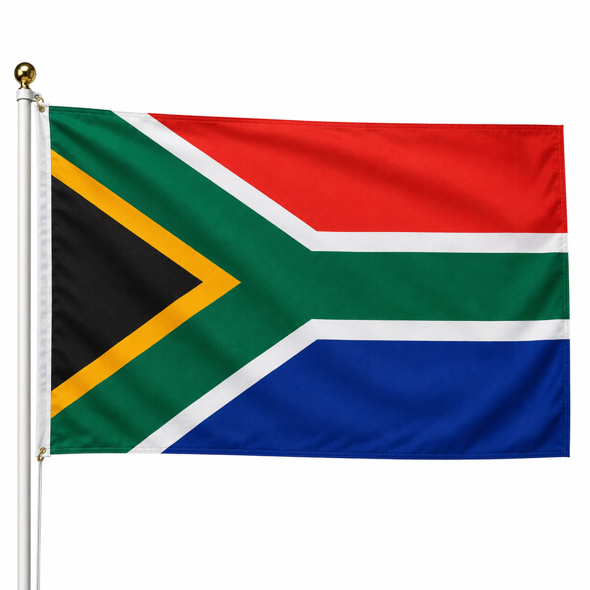 South Africa Flag 2'x3' to 5'x8' Nylon