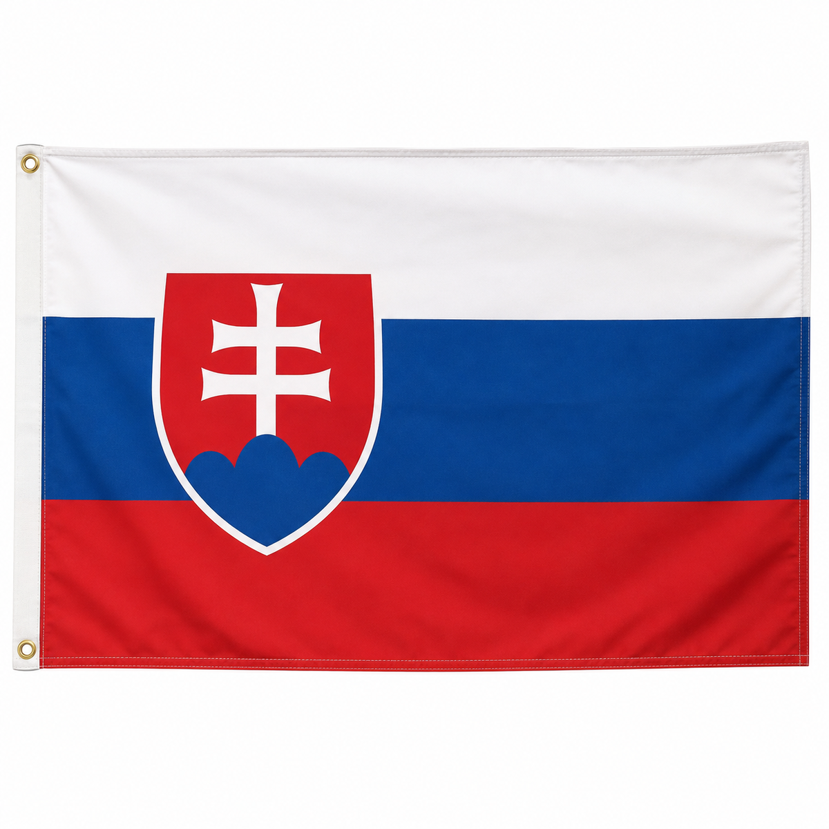Slovakia Flag 2'x3' to 5'x8' Nylon