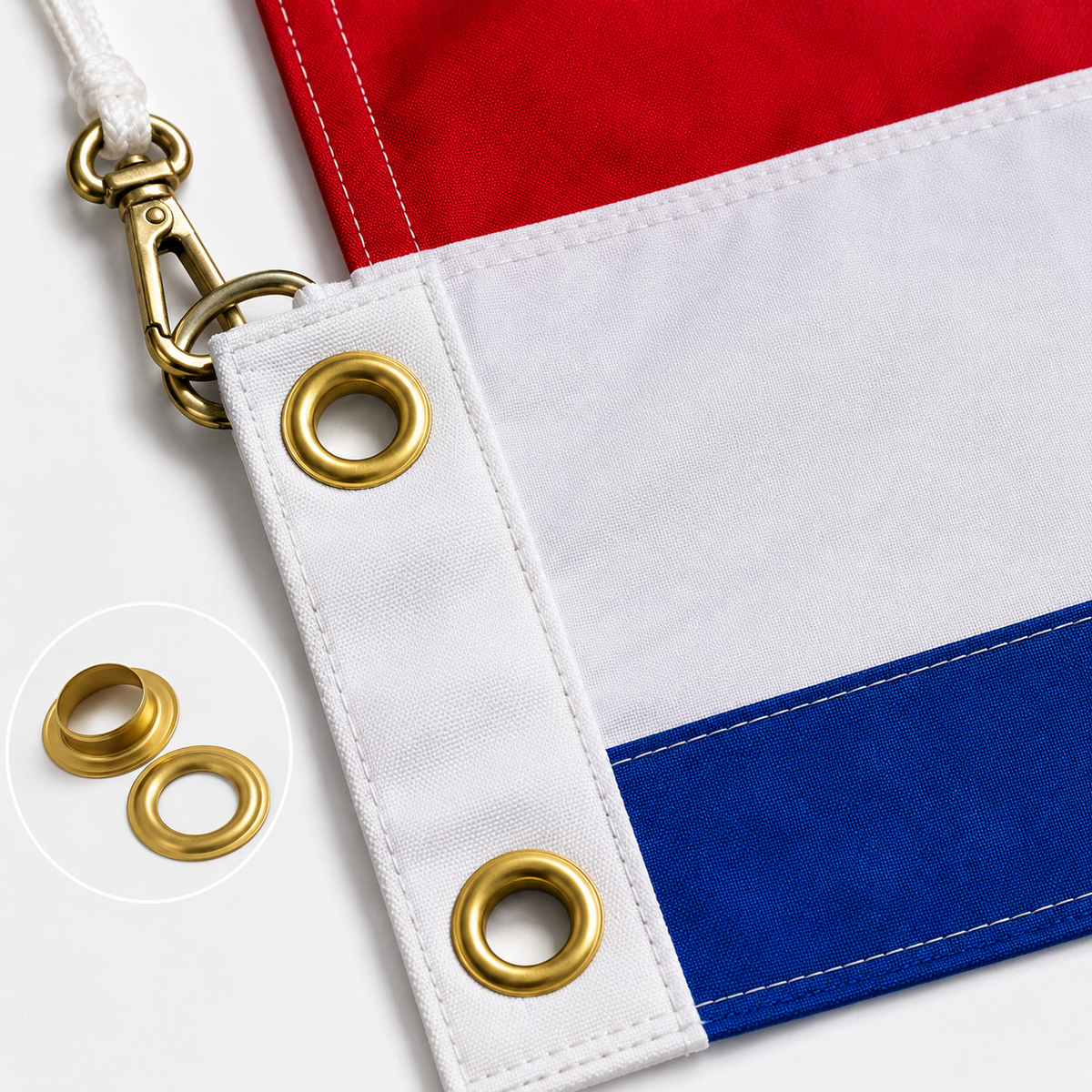 Netherlands Flag 2'x3' to 5'x8' Nylon