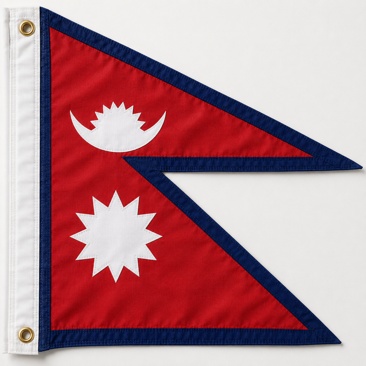Nepal Flag 2'x3' to 5'x8' Nylon