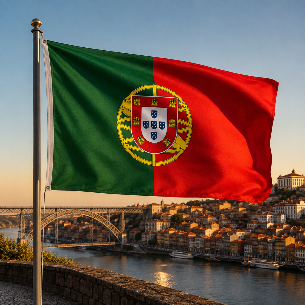 Portugal Flag 2'x3' to 5'x8' Nylon