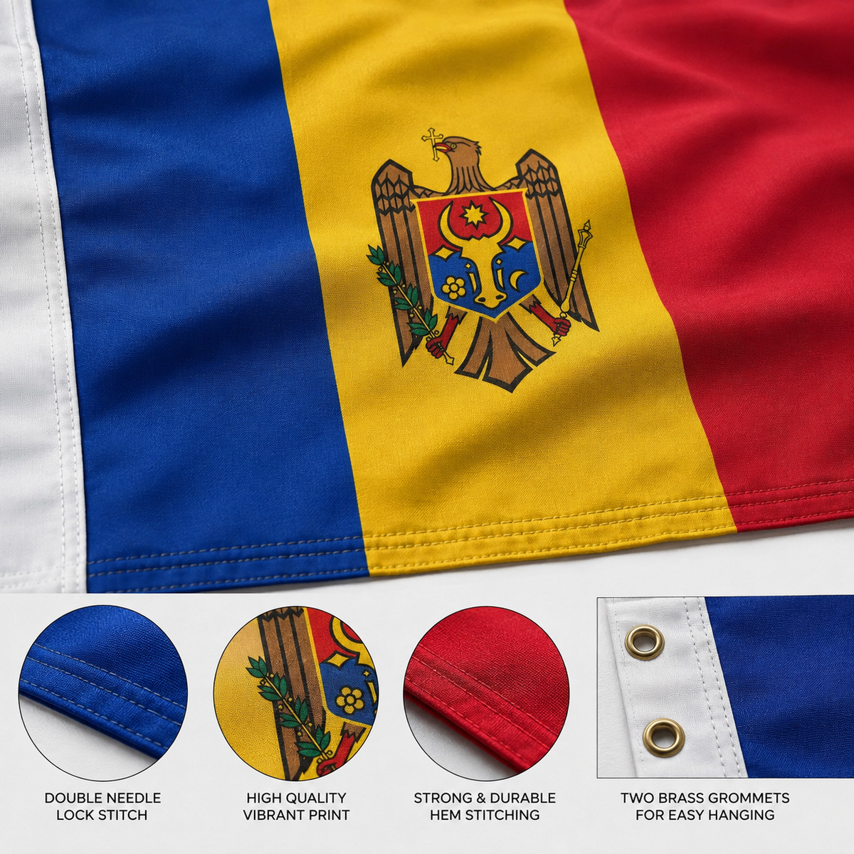 Moldova Flag