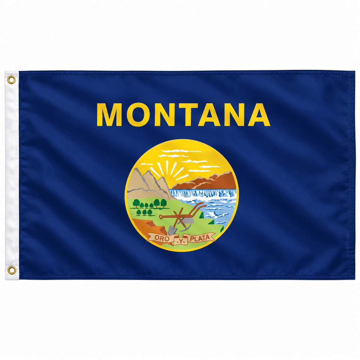 Nylon Montana State Flag-3'x5' to 6x10'