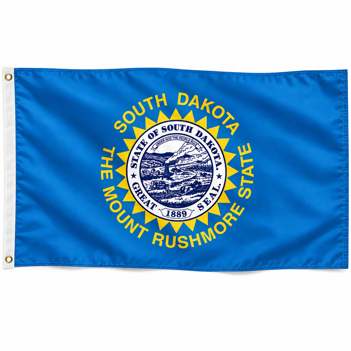 Nylon South Dakota State Flag-3'x5' to 6x10'