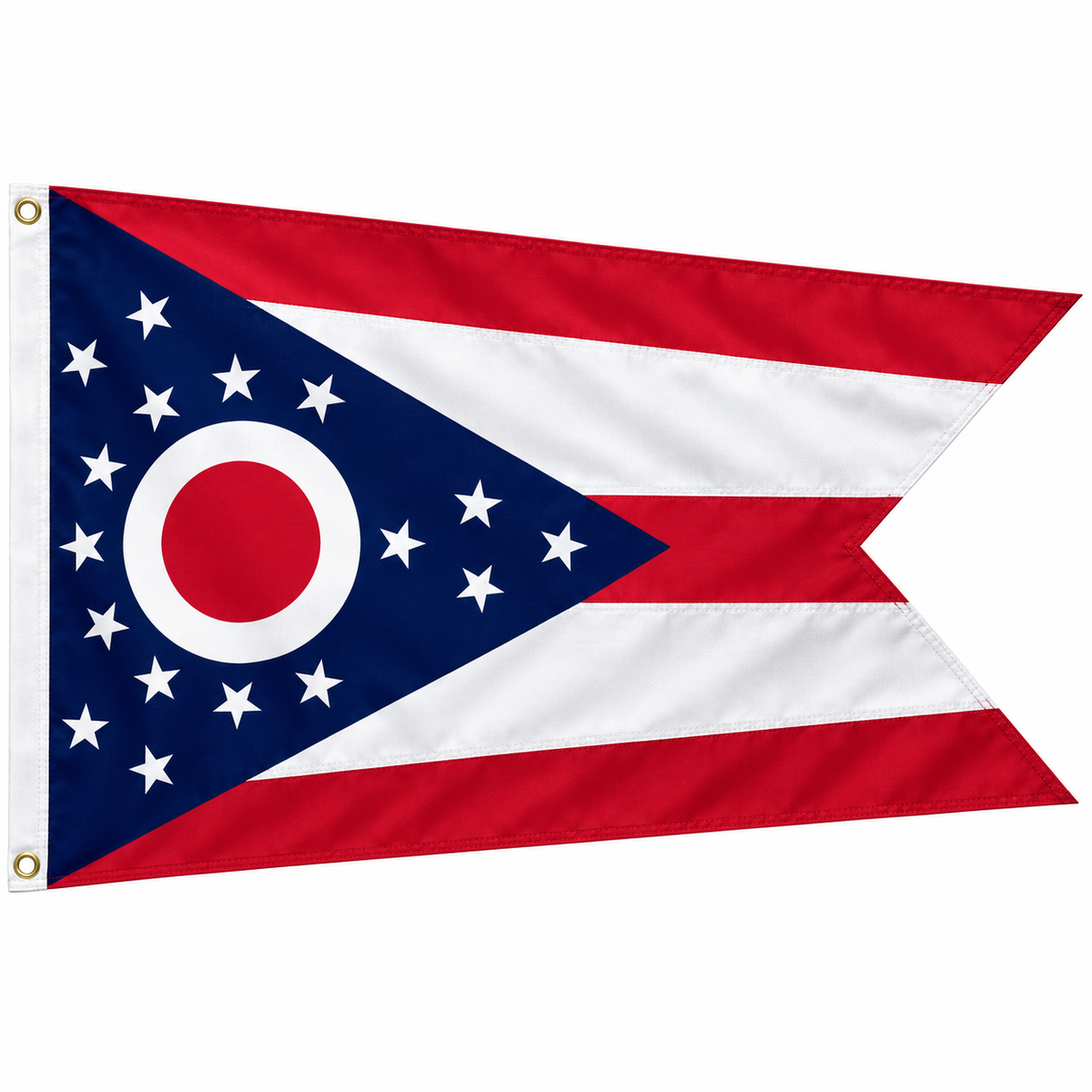Nylon Ohio State Flag-3'x5' to 6x10'
