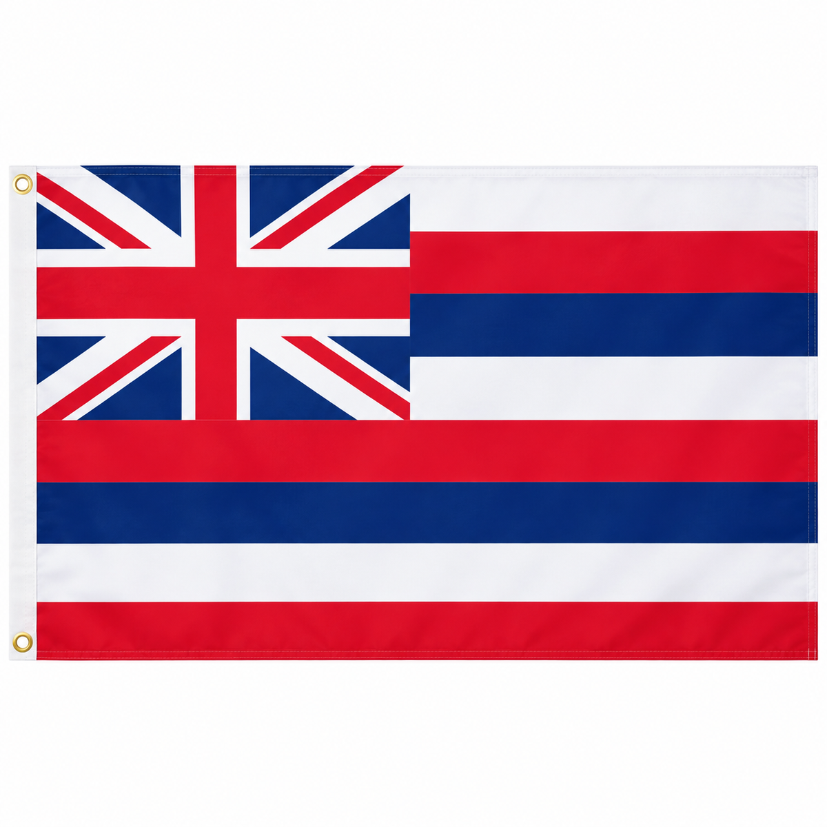 Nylon Hawaii State Flag-3'x5' to 6x10'