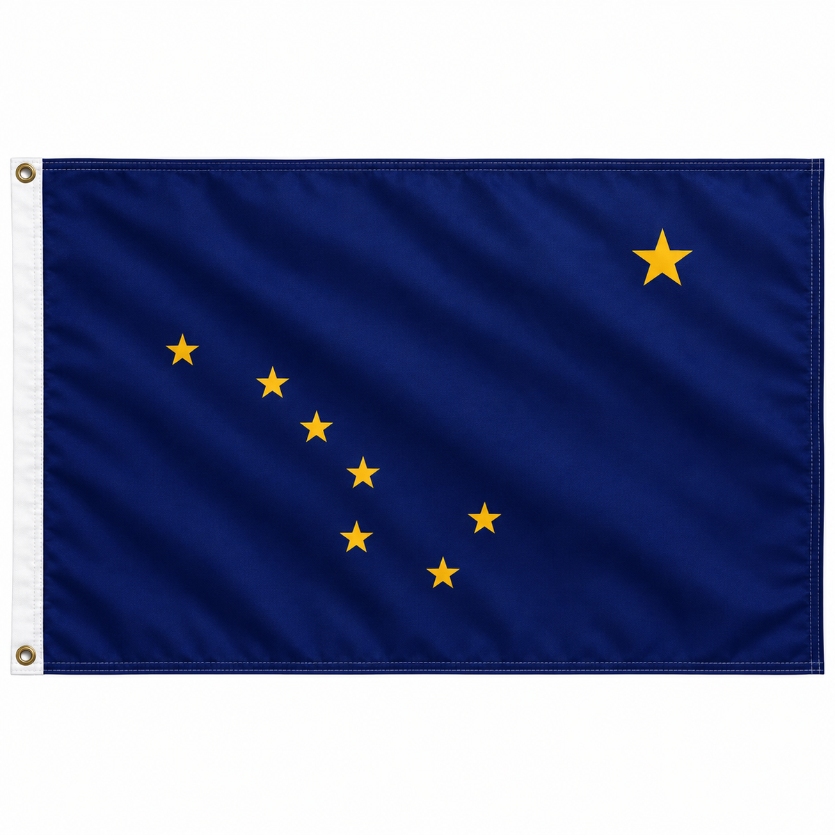 Nylon Alaska State Flag-3'x5' to 6x10'