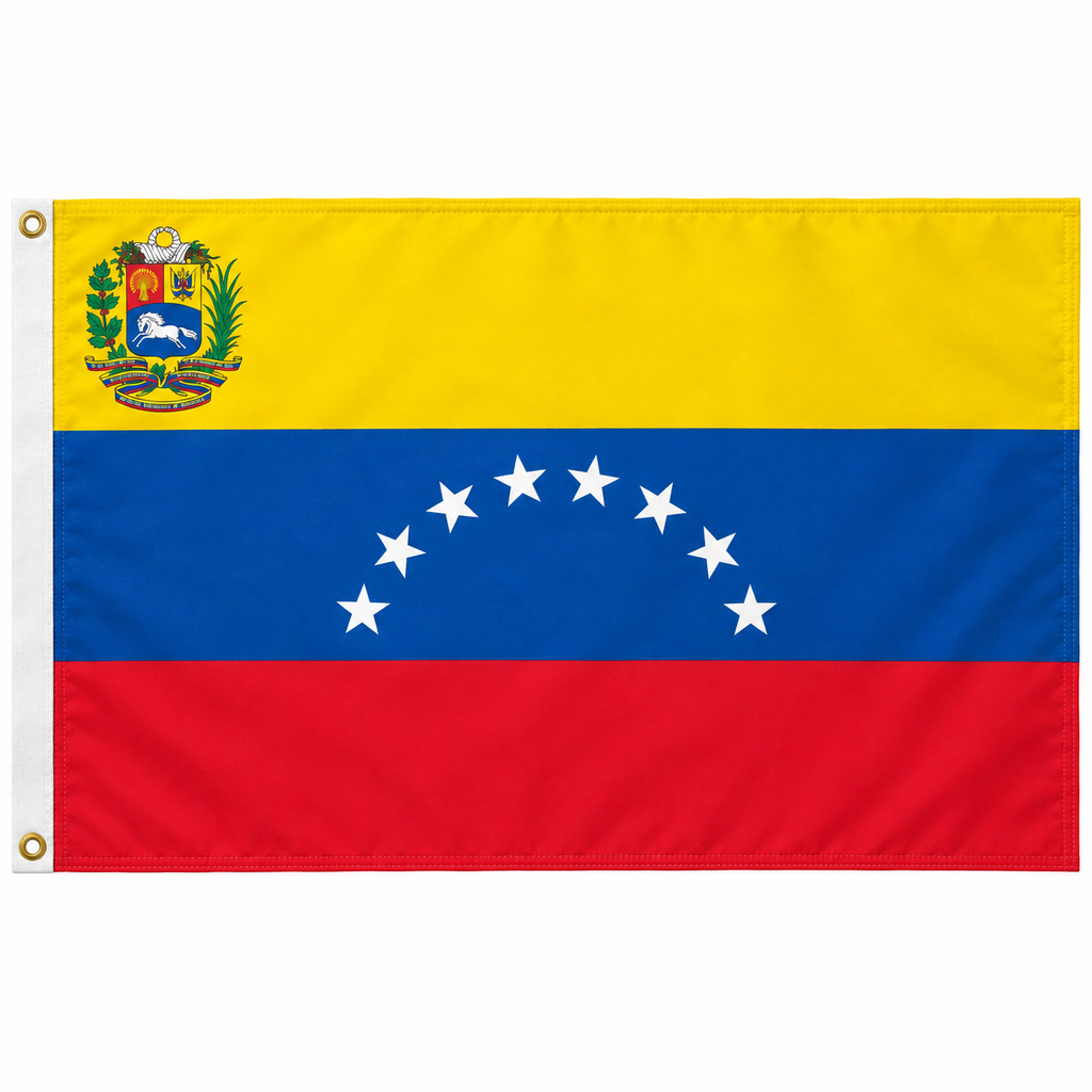 Venezuela Flag 2'x3' to 5'x8' Nylon