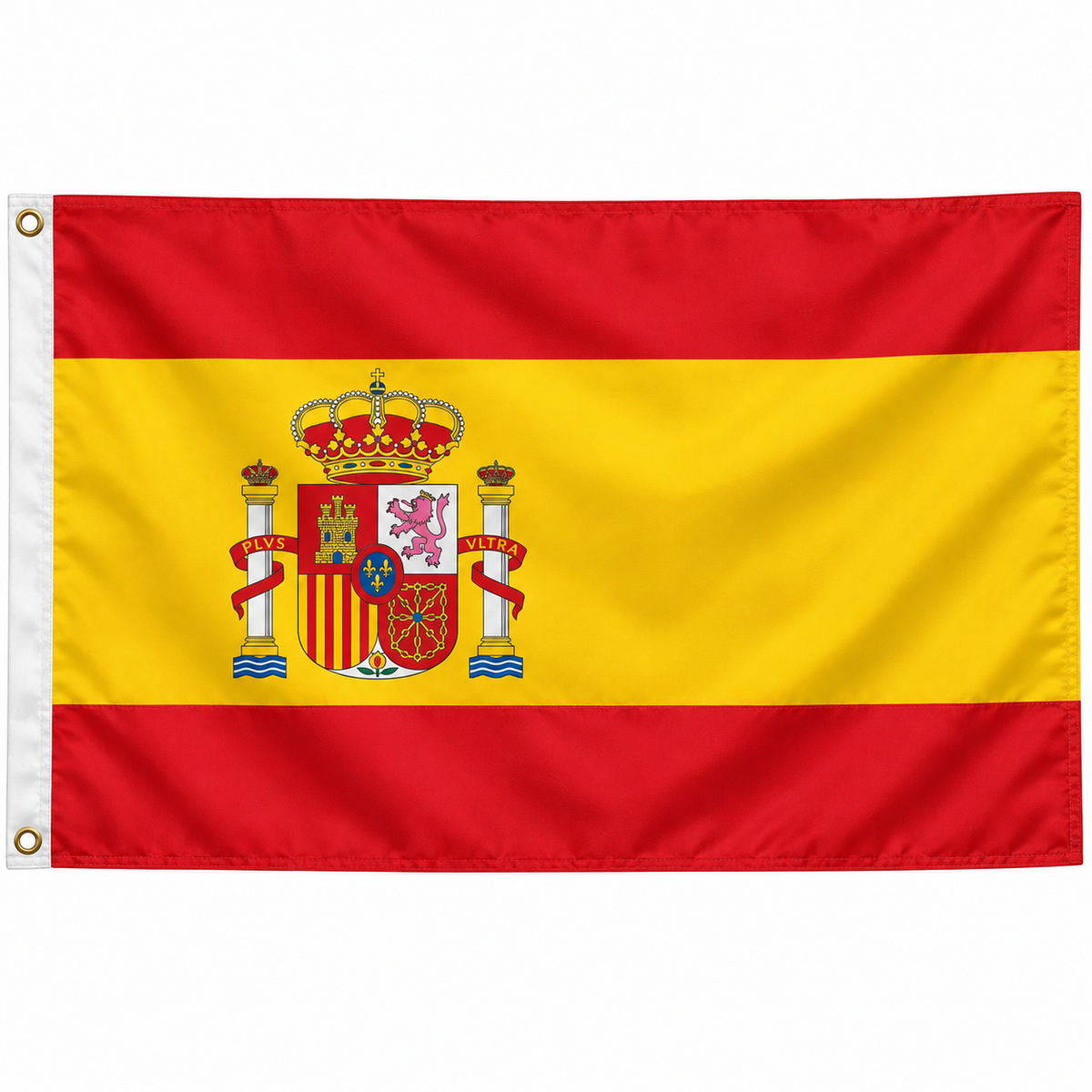Spain Flag 2'x3' to 5'x8' Nylon
