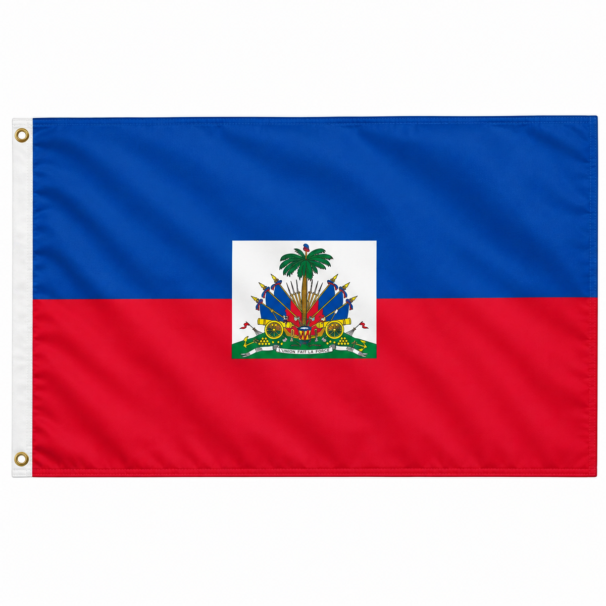 Haiti Flag 2'x3' to 5'x8' Nylon