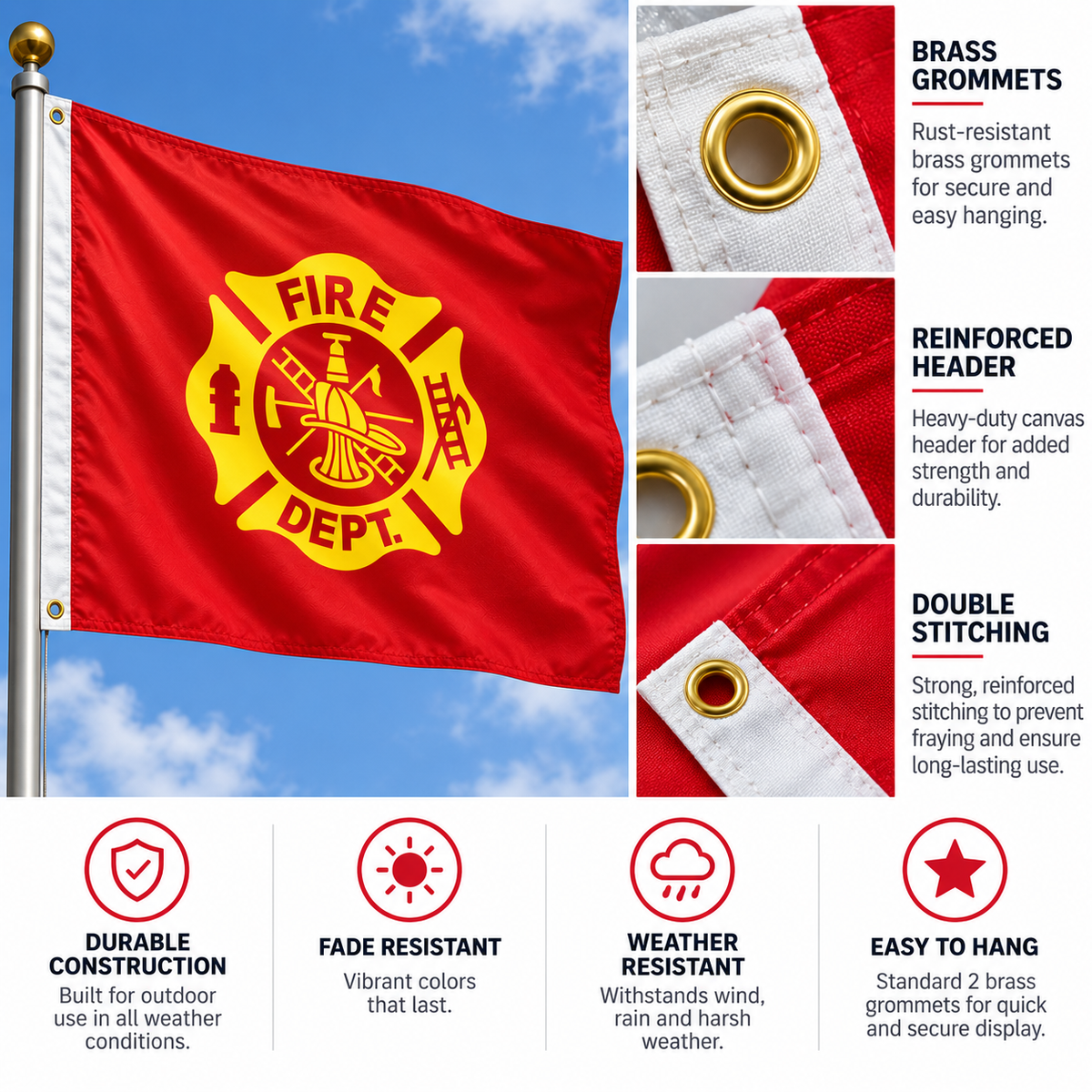 Fire Department Flag