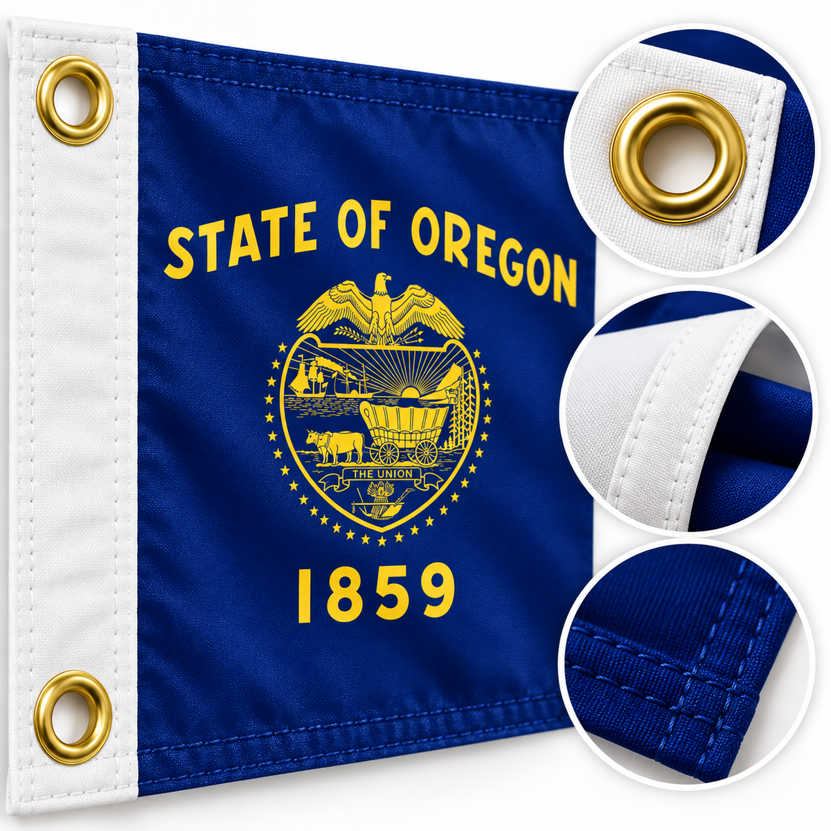 Nylon Oregon State Flag-3'x5' to 6x10'