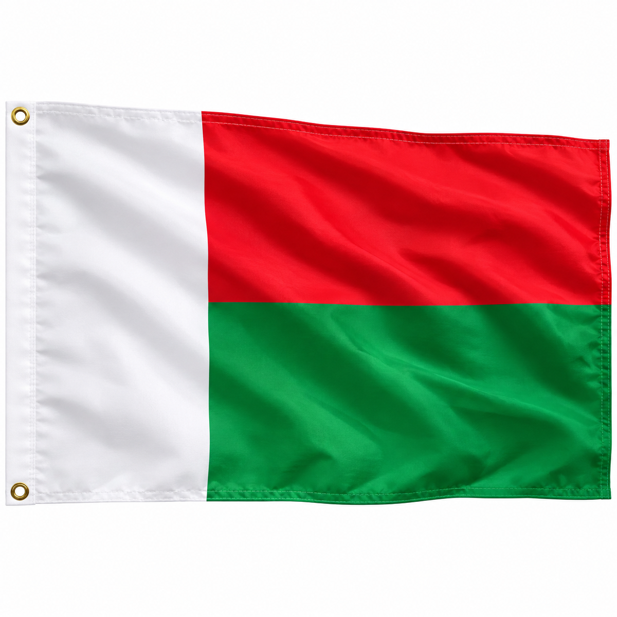 Madagascar Flag 2'x3' to 5'x8' Nylon