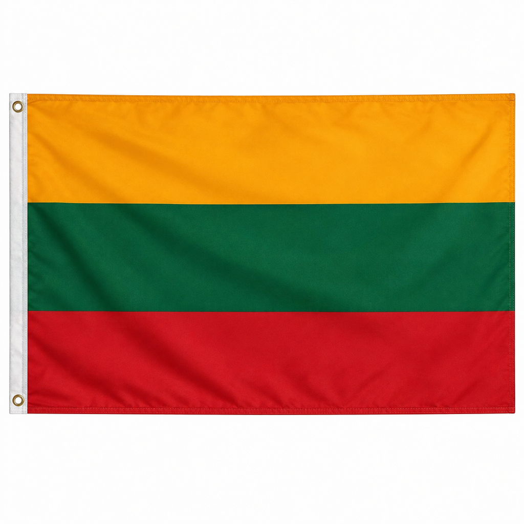 Lithuania Flag 2'x3' to 5'x8' Nylon
