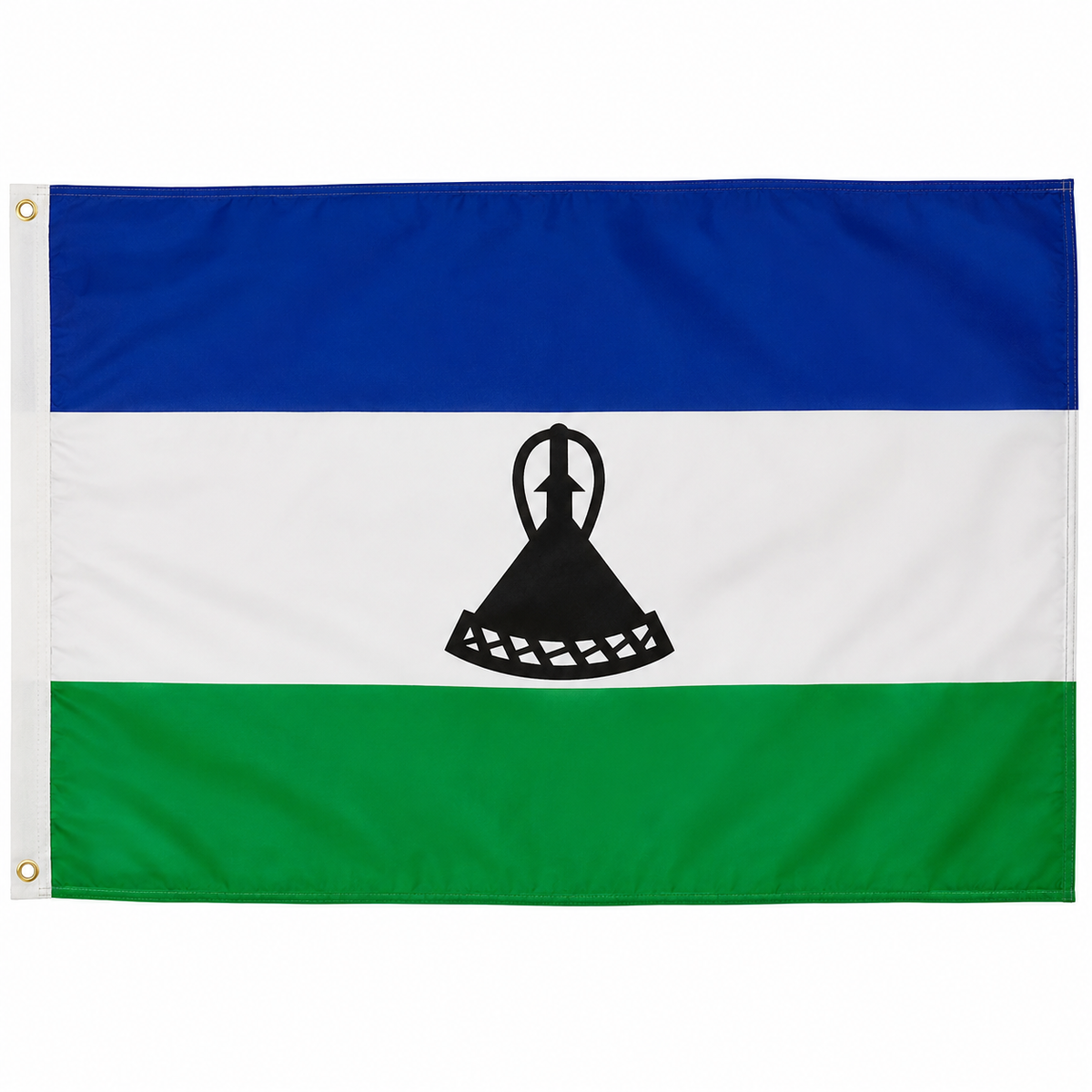 Lesotho Flag 2'x3' to 5'x8' Nylon