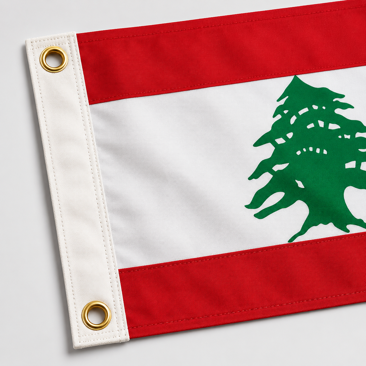 Lebanon Flag 2'x3' to 5'x8' Nylon